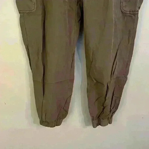 Thread & Supply Womens Size M Soft Lyocell Jogger Lounge Pants Olive Green - Picture 4 of 13